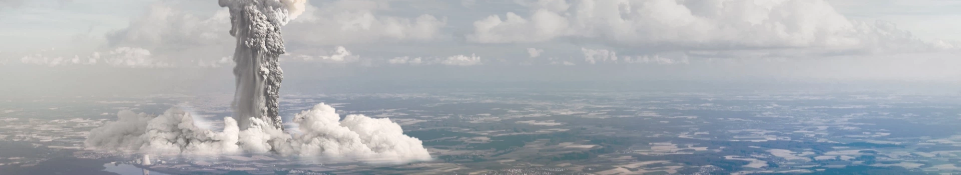 banner - grzyb wybuchu bomby atomowej